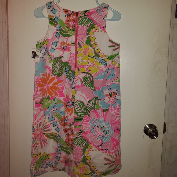 Girl Lilly Pulitzer nosey posey dress 14/16 - Picture 3 of 4